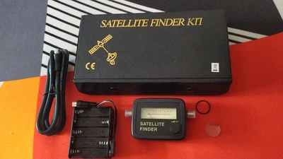 SATELLITE FINDER KIT - RECHERCHE ALIGNEMENT ANTENNE PARABOLIQUE TNTSAT FRANSAT - Photo 1/4