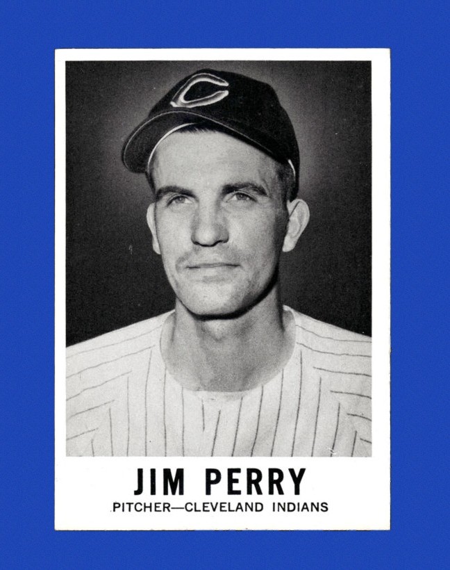 1960 Leaf Set-Break # 49 Jim Perry EX-EXMINT *GMCARDS*
