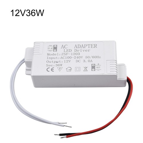 LED Driver Adapter Household 12W/24W/36W For Led Strip Light High Efficiency - Picture 12 of 36