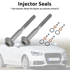 Fuel Injector Ring Washer Seal Bolt 03L130277B Fit VW Caddy 1.6TDI A2C59513554