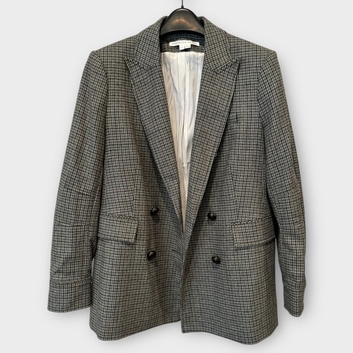 Veronica Beard Pyle Dickey Wool Blend Jacket Size 14 - Picture 8 of 15