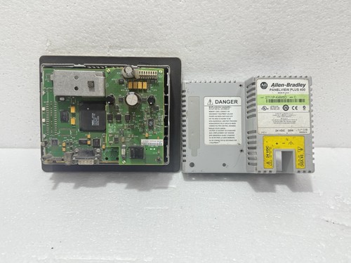 Allen Bradley HMI PanelView PLUS 400 2711P-K4M5D Ser C (el bloqueo está roto) - Imagen 8 de 8