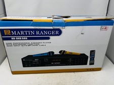 Martin Range Karaoke Media Player HD-DVD880 w/ Microphones - Open Box