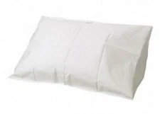 Tidi Products Pillowcase Standard 21 x 30" Disposable White Tissue / Poly 94 Ct