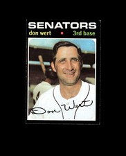 1971 Topps 307 Don Wert EX #D1,409367
