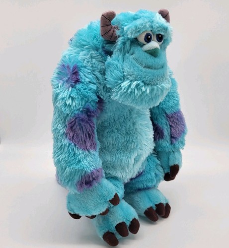 Disney Store Pixar Monsters Inc Sulley 13” Plush Stuffed Animal Sully Monster - Picture 3 of 13
