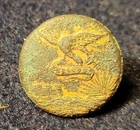 WAR OF 1812 / PRE CIVIL WAR ENGINEER OFFICER CUFF BUTTON ALBERTS# EG-4-Cv