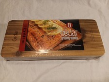 Coastal Cuisine Cedar Grilling/Barbecue Planks, Set of 8