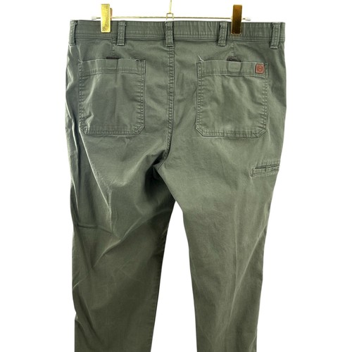 Weatherproof Mens Green Utility Cargo Pants 38x32 Outdoor Workwear - Picture 4 of 8
