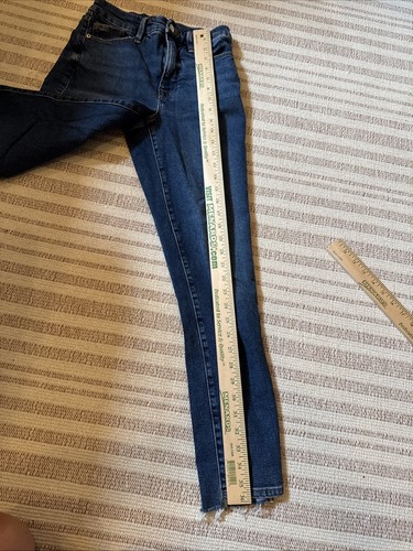 Women’s Good American Weekender Relaxed Tapered Jeans Indigo394 0/25 NWOT - Picture 7 of 17