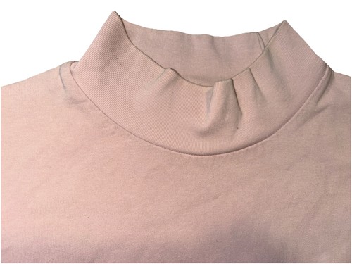 Uniqlo Mock Turtle Neck Women’s Long Sleeve Sweater Soft Pink Size XS - Picture 4 of 6
