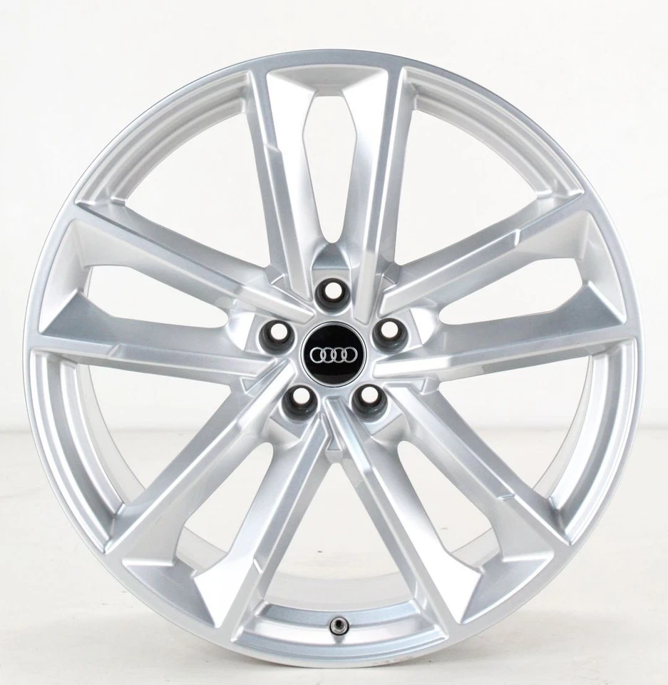 Llanta individual Audi A8 S8 D4 llanta 21 pulgadas llanta de aluminio plateada 4G8601025AQ - Imagen 1 de 1