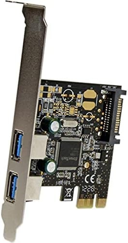 StarTech.com 2 Port PCI Express USB 3.0 Controller Card w/ SATA Power - USB adap - Photo 2/10