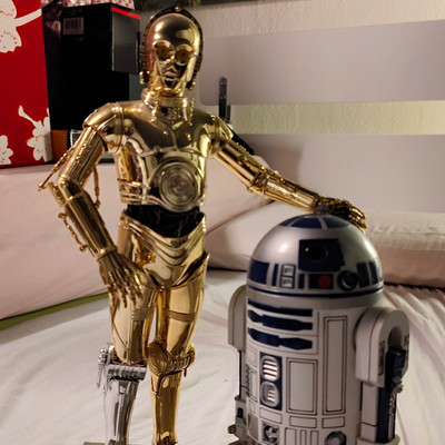 Kotobukiya Star Wars Figur C-3PO & R2-D2  1/7 Scale Base/Sockel