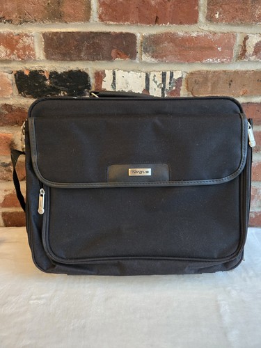 Targus Traditional Business Laptop Case Travel w/adjustable Shoulder Strap Black - 第 1/18 張圖片