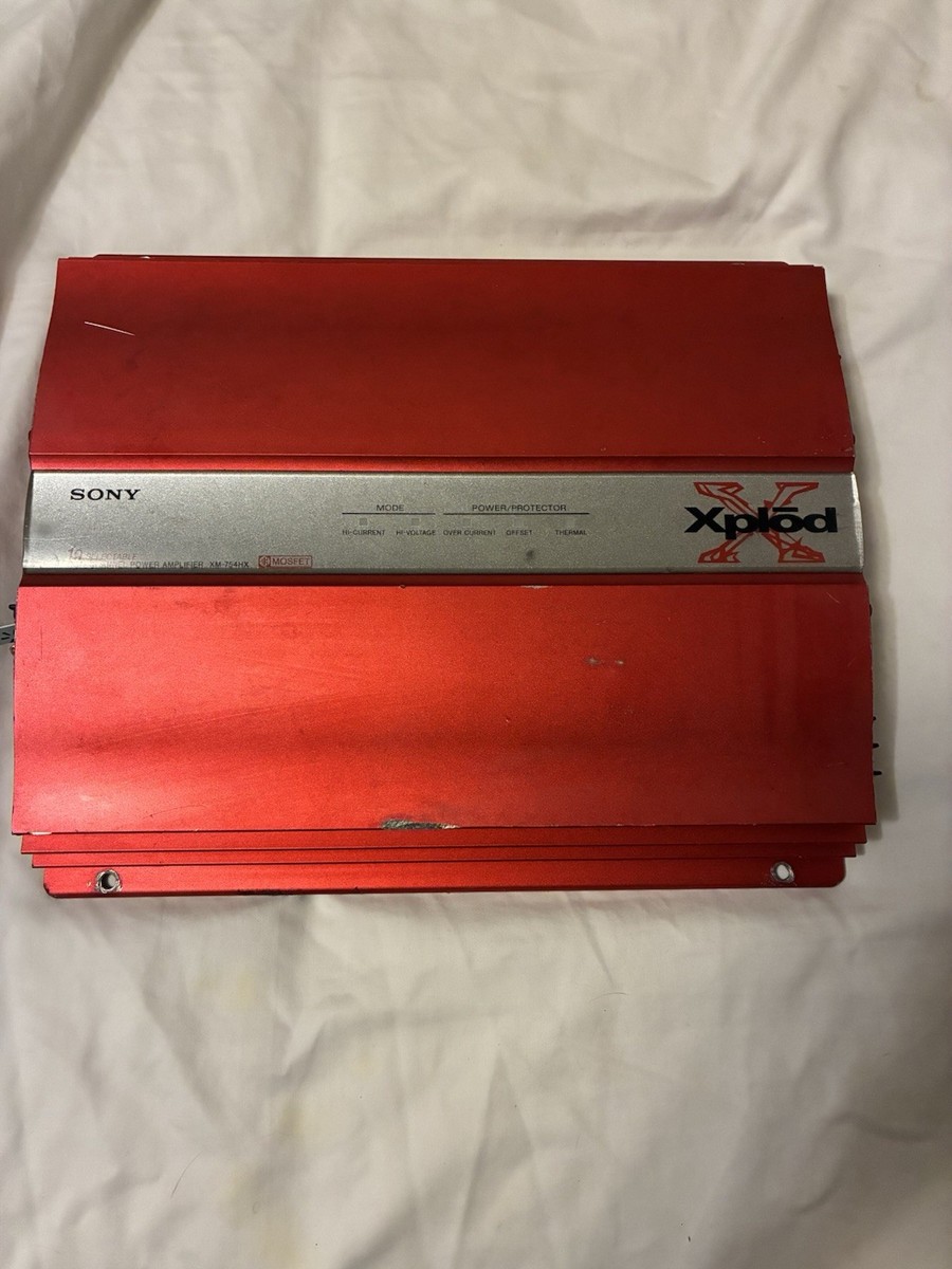 Sony xm-754hx old school 4 channel Japan MADE STEREO POWER