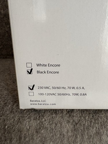 Baratza Encore Modell 485 schwarz Kaffeemühle - neu im Karton - Bild 4 von 7
