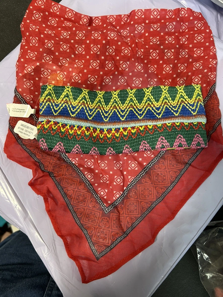 Free People Red Headband Hair Accessories for Women for sale  display picture 2