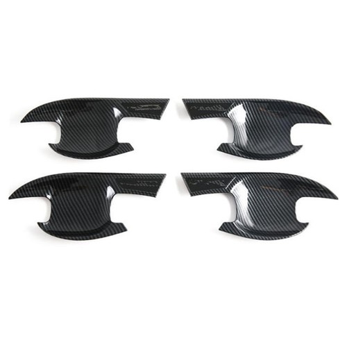 For Subaru Forester 2025 2026 Carbon Fiber Exterior Door Handle Bowl Cover Trim - Picture 5 of 6
