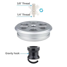 ARTCISE AS90C Bowl Tripod Pan Tripod Flat Top Plates Tripod Bowl Plates