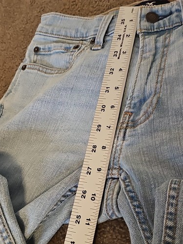 Hollister Super Skinny Jeans Womens Sz 29 x 30 Advance stretch light blue - Picture 5 of 9