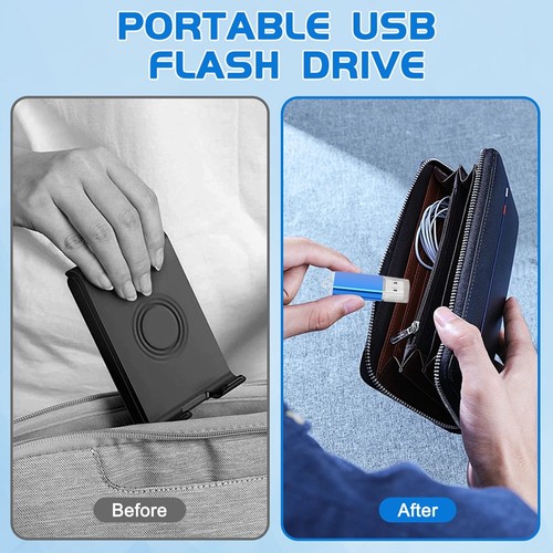 2X(256 MB USB 2.0 Flash U disk P7O8)6226 - Afbeelding 4 van 7