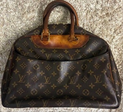 Louis Vuitton LV Monogram Deauville Boston Bag S From Japan
