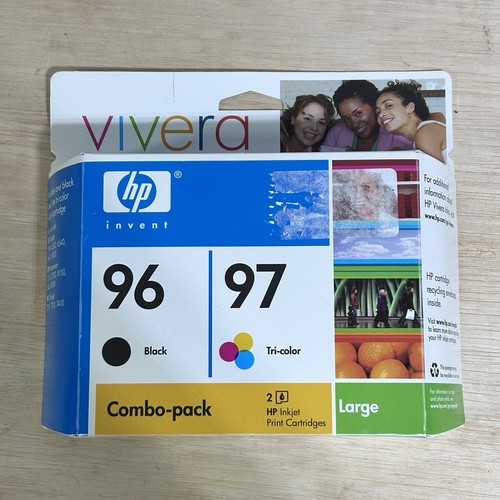 HP 96 97 Combo Pack Inkjet Print Cartridges Expired 2007 C9353BN - Picture 1 of 4