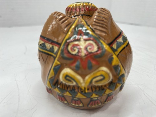 Poterie vintage décorative repos chameau Almaty Kazakhstan 1996 Asie centrale - Photo 11/11