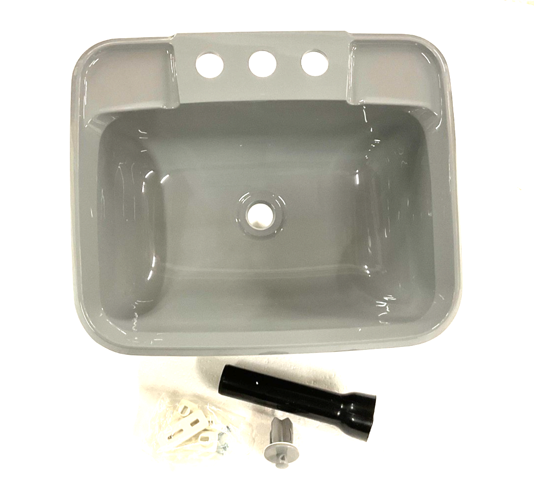 LaSalle Bristol Single Bowl RV Bathroom Sink 14-3/4