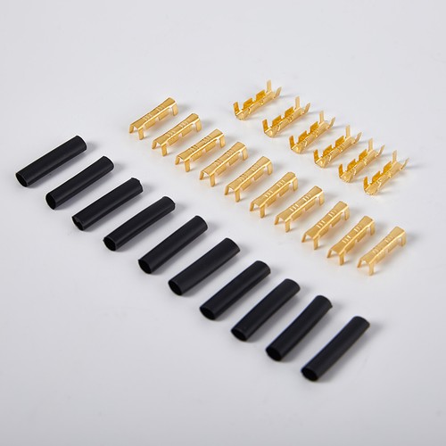 200pcs 453 U-shaped Terminal Tab Cold Insert Connector With Heat Shrinkable Tube - Afbeelding 9 van 11