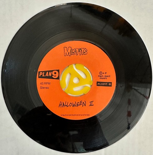 Misfits - Halloween 7" Single 1981 US Light Orange Jacket w/insert NM - Picture 9 of 15