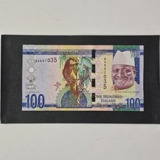 GAMBIA 100 Dalasis 2015 Banknote, Central Bank Of The, UNC P-35 (Lot #2261)