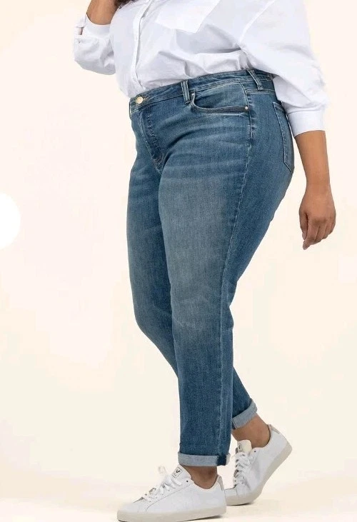 Stitch fix Kut from the Kloth Catherine High Rise Boyfriend talla grande/16 Foto 2 de 4