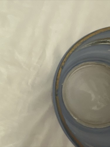 Blue Collectible Glass Container. - Picture 8 of 10