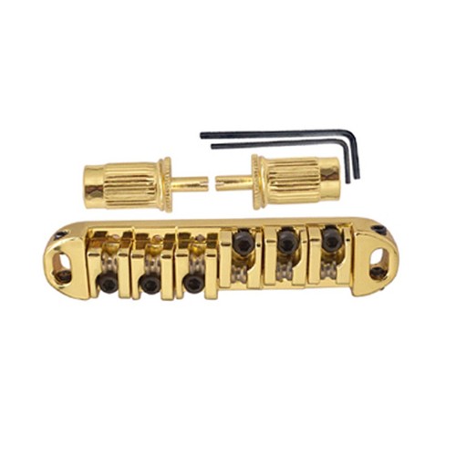 Tune O Matic Bridge Tailpiece Roller Saddles for Gibson Les Paul SG ES Epiphone - Picture 13 of 14