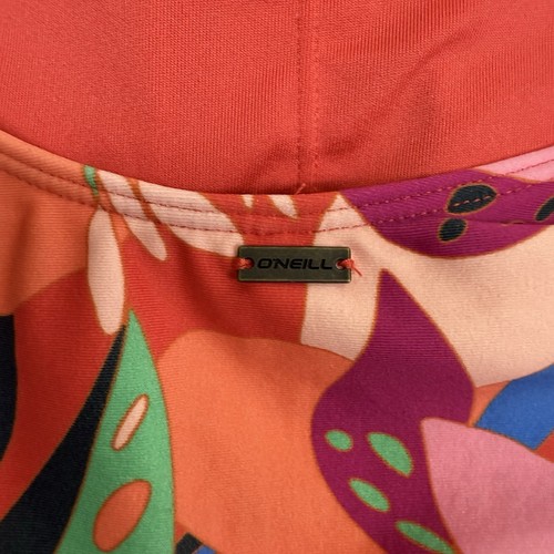 Oneill Einteiler Badeanzug Damen Large Trägerlos Leetai Mehrfarbig Blumenmuster Neu ohne Etikett - Bild 4 von 10