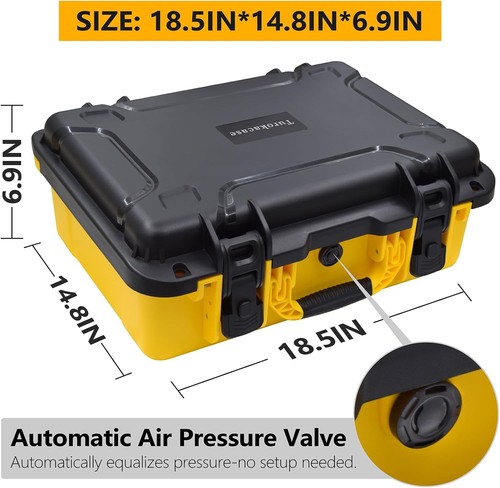 Custodia compressore aria per gonfiatore pneumatici DEWALT 20V MAX DCC020IB - impermeabile, polvere - Foto 2 di 6