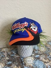 Vintage 90s Terry Labonte Kelloggs Tony the Tiger Frosted Flakes Snapback Hat