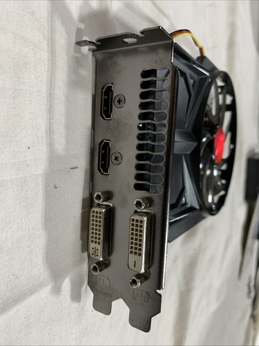 Used Tested - Gigabyte Nvidia GeForce GTX 750 PCI-e HDMI DVI GPU GV-N7500C-2GI - Picture 3 of 4