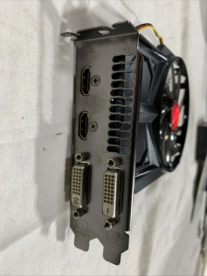 Used Tested - Gigabyte Nvidia GeForce GTX 750 PCI-e HDMI DVI GPU GV-N7500C-2GI - Image 3 of 4