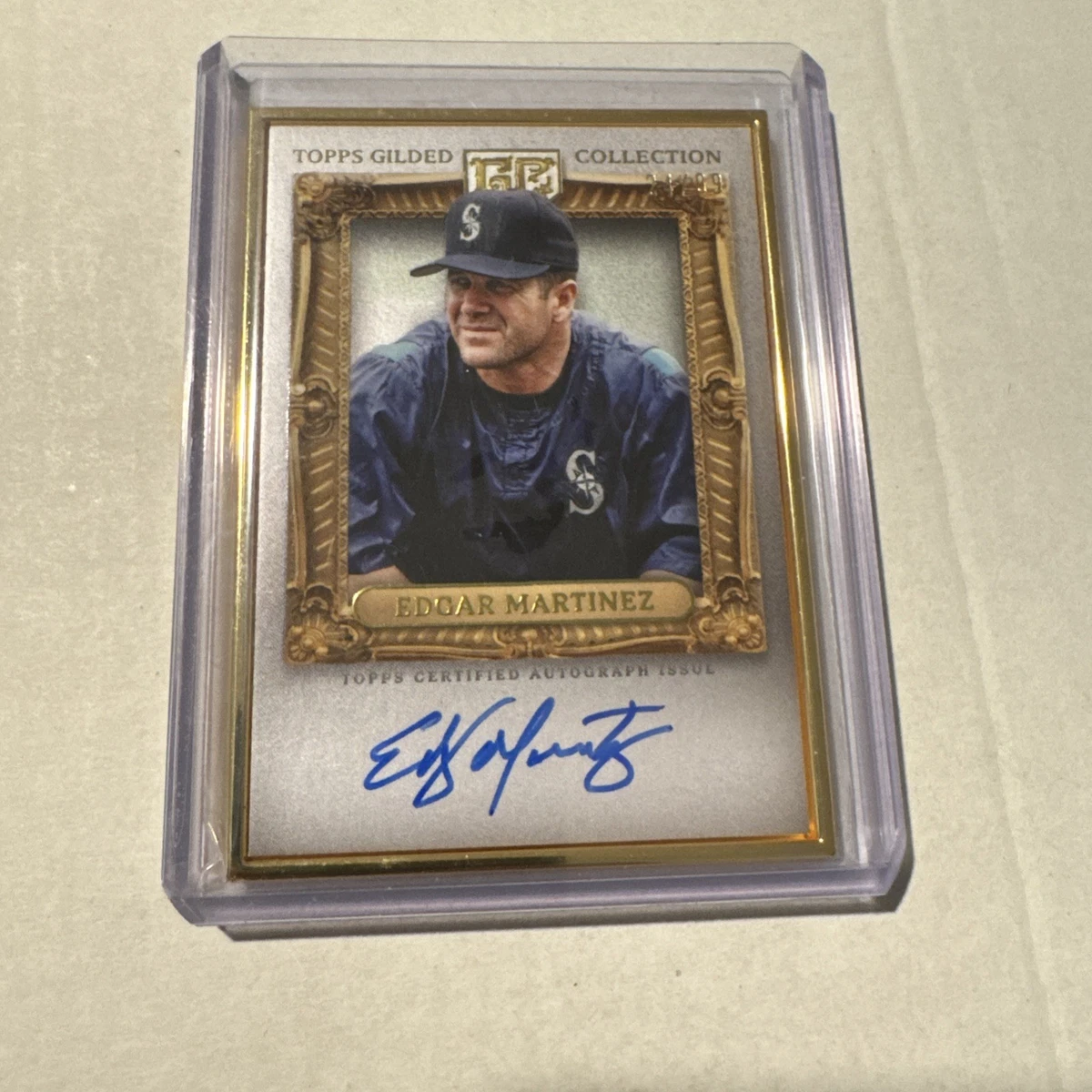 Edgar Martinez Baseball Serial Numbered Sports Trading Cards