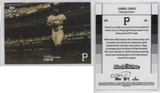2024 Topps Black & White Yellow /75 Oneil Cruz #62