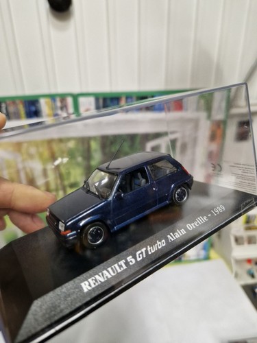 1:43 UNIVERSAL HOBBIES COLLECTION RENAULT R 5 GT TURBO ALAIN OREILLE 1989 - Picture 8 of 11