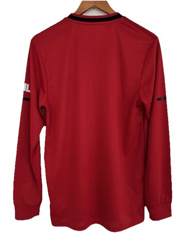 Manchester United Football Shirt Home Jersey 2019/20 Long Sleeve Size M - Picture 2 of 11