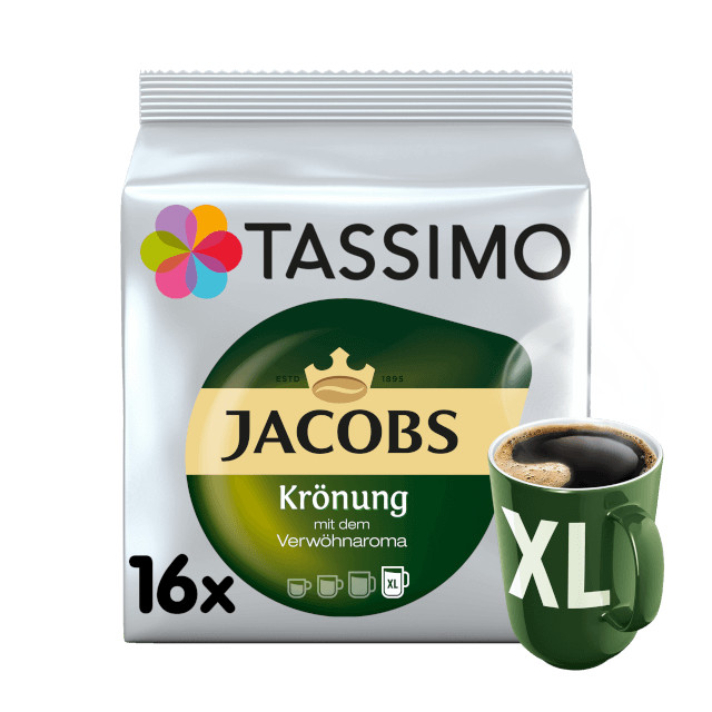 Tassimo Jacobs Krönung XL 16 Portionen (26,48 EUR0 kg)