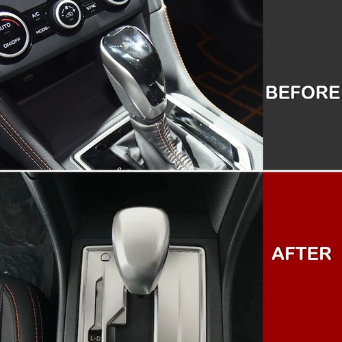 For Subaru XV Crosstrek SUV 2018-2023 Interior Gear Shift Knob Cover Trim - Picture 8 of 10