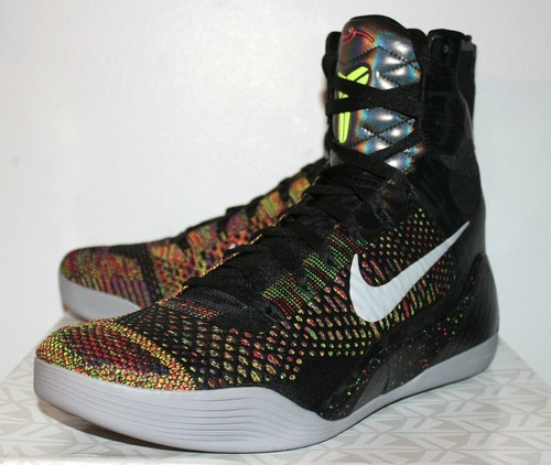 Nike Air Kobe 9 IX Elite Master Piece Sneakers Multi Men's Size 11.5 630847-001 - Picture 2 of 11