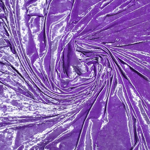 SHINY GLITTER CRUSHED 4-WAY STRETCH PANNE VELVET VELOUR FABRIC DANCE DRESS 60"W - Picture 155 of 205