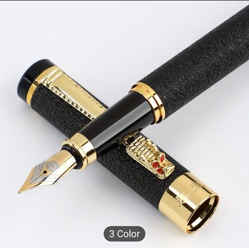 Metal Calligraphy Pen Fountain Pen Vintage - ink pen (No Ink Included) - Picture 4 of 12